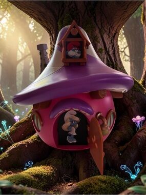Smurf Cinemark Smurfette 2025
House Popcorn Bucket The Movie
Rare Pink Purple